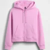 Felpa con cappuccio oversize GapFit con zip