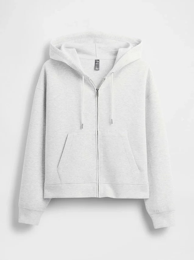 Felpa con cappuccio oversize GapFit con zip