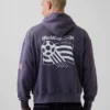 Felpa con cappuccio oversize in felpa Vintagesoft con motivi della Coppa del Mondo FIFA™