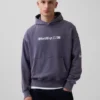 Felpa con cappuccio oversize in felpa Vintagesoft con motivi della Coppa del Mondo FIFA™