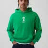 Felpa con cappuccio oversize in felpa Vintagesoft con motivi della Coppa del Mondo FIFA™