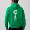 Felpa con cappuccio oversize in felpa Vintagesoft con motivi della Coppa del Mondo FIFA™