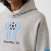 Felpa con cappuccio oversize in felpa Vintagesoft con motivi della Coppa del Mondo FIFA™