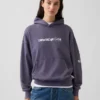Felpa con cappuccio oversize in felpa Vintagesoft con motivi della Coppa del Mondo FIFA™