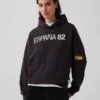 Felpa con cappuccio oversize in felpa Vintagesoft con motivi della Coppa del Mondo FIFA™