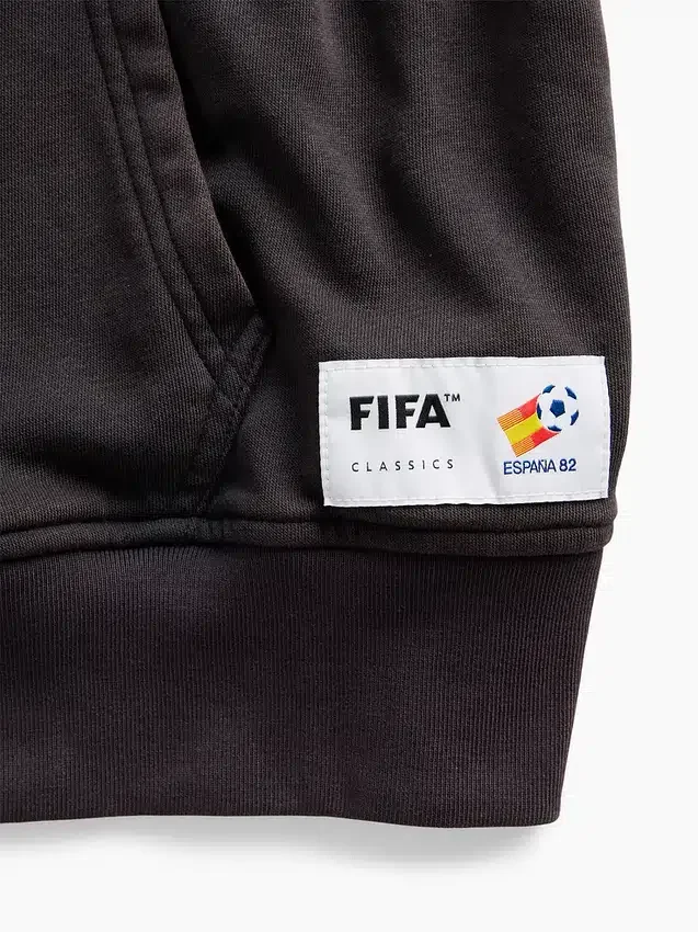 Felpa con cappuccio oversize in felpa Vintagesoft con motivi della Coppa del Mondo FIFA™