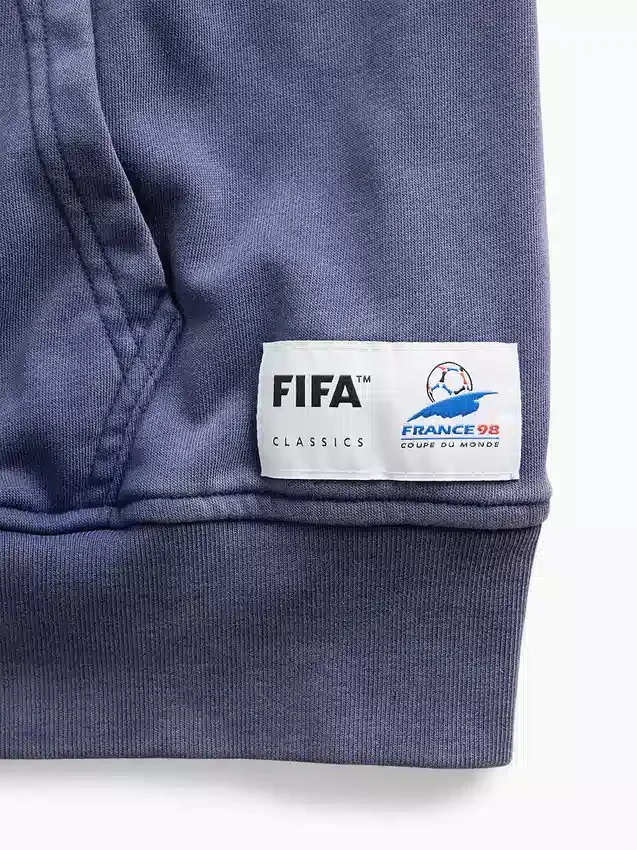 Felpa con cappuccio oversize in felpa Vintagesoft con motivi della Coppa del Mondo FIFA™