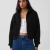 Felpa con cappuccio oversize in felpa Vintagesoft con zip a cuneo