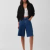 Felpa con cappuccio oversize in felpa Vintagesoft con zip a cuneo