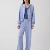 Pantaloni della tuta larghi in felpa Vintagesoft a vita media