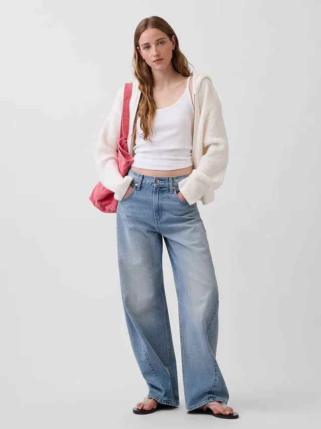 Felpa con cappuccio oversize in misto cotone CashSoft con punto Shaker e zip