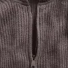 Felpa con cappuccio oversize in misto cotone CashSoft con punto Shaker e zip