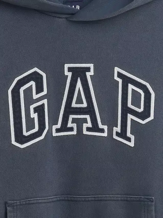 Felpa con cappuccio oversize per adulti con logo