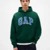 Felpa con cappuccio oversize per adulti in felpa francese extra pesante con logo