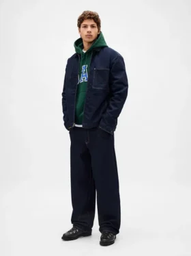 Felpa con cappuccio oversize per adulti in felpa francese extra pesante con logo