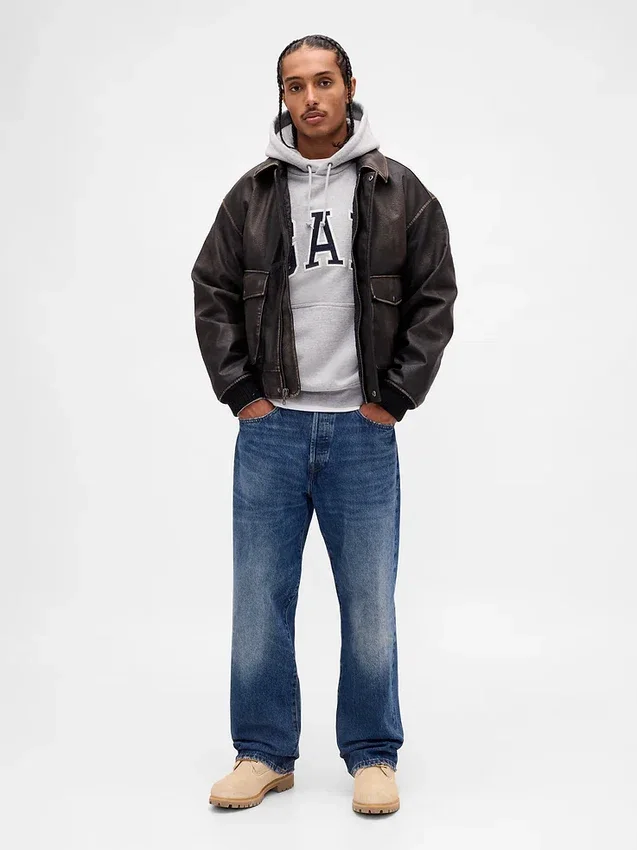 Felpa con cappuccio oversize per adulti in felpa francese extra pesante con logo