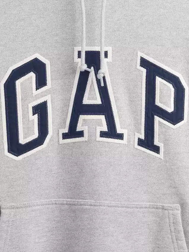 Felpa con cappuccio oversize per adulti in felpa francese extra pesante con logo