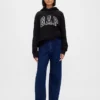 Felpa con cappuccio oversize per adulti in felpa francese extra pesante con logo