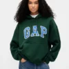 Felpa con cappuccio oversize per adulti in felpa francese extra pesante con logo