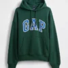 Felpa con cappuccio oversize per adulti in felpa francese extra pesante con logo