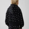 Felpa con cappuccio oversize per bambini Vintagesoft con logo e zip