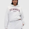 Felpa con cappuccio oversize pesante con logo GAP × Summer Fridays