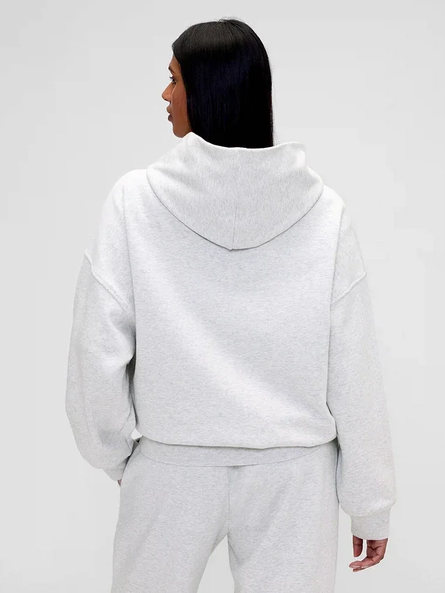 Felpa con cappuccio oversize pesante con logo GAP × Summer Fridays
