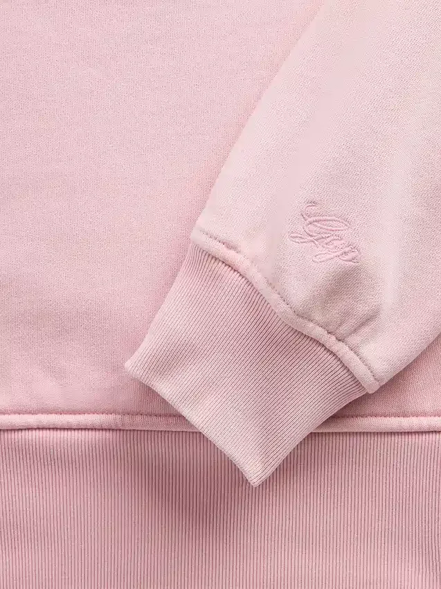 Felpa con cappuccio oversize pesante con logo GAP × Summer Fridays