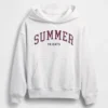 Felpa con cappuccio oversize pesante con logo GAP × Summer Fridays