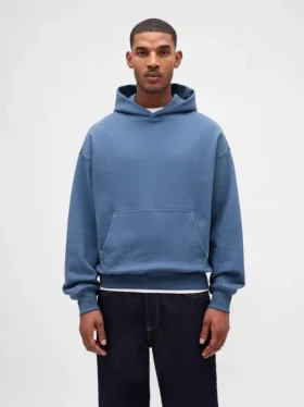 Felpa con cappuccio oversize pesante per adulti