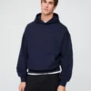 Felpa con cappuccio oversize pesante per adulti