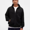 Felpa con cappuccio oversize pesante per adulti