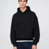 Felpa con cappuccio oversize pesante per adulti