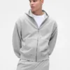 Felpa con cappuccio oversize pesante per adulti