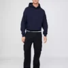 Felpa con cappuccio oversize pesante per adulti
