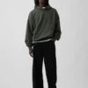 Felpa con cappuccio oversize pesante per adulti