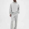 Felpa con cappuccio oversize pesante per adulti