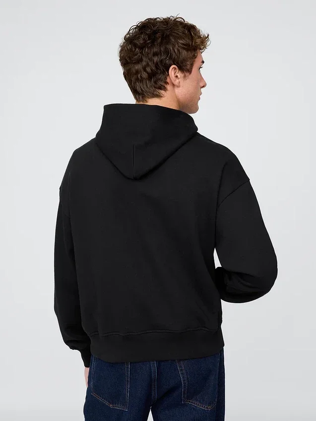 Felpa con cappuccio oversize pesante per adulti