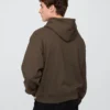 Felpa con cappuccio oversize pesante per adulti