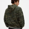 Felpa con cappuccio oversize pesante per adulti