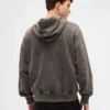 Felpa con cappuccio oversize pesante per adulti