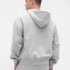 Felpa con cappuccio oversize pesante per adulti