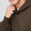 Felpa con cappuccio oversize pesante per adulti
