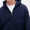 Felpa con cappuccio oversize pesante per adulti