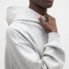 Felpa con cappuccio oversize pesante per adulti