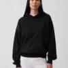 Felpa con cappuccio oversize pesante per adulti