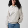 Felpa con cappuccio oversize pesante per adulti