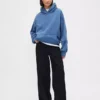 Felpa con cappuccio oversize pesante per adulti