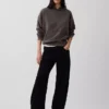 Felpa con cappuccio oversize pesante per adulti