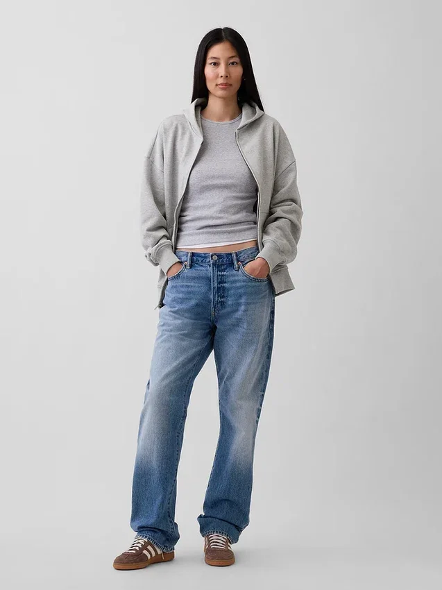 Felpa con cappuccio oversize pesante per adulti